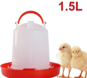 1.5 ltr day-old chicks Manual drinkers