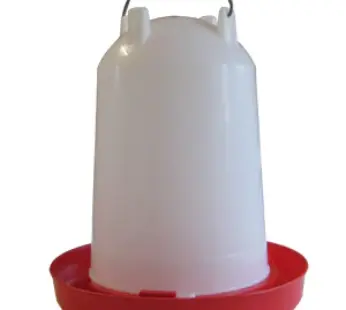 6-liter manual poultry drinkers (metal handle)