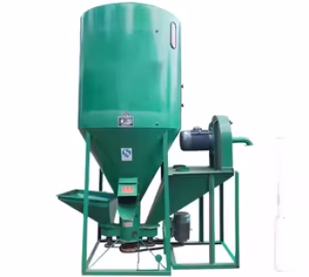 Vertical 500kg Poultry Feed Mixer – Compact 2-Tonne/Hour Capacity
